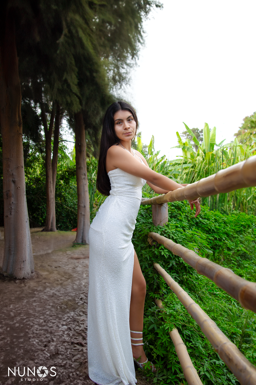 Retrato artístico de quinceañera